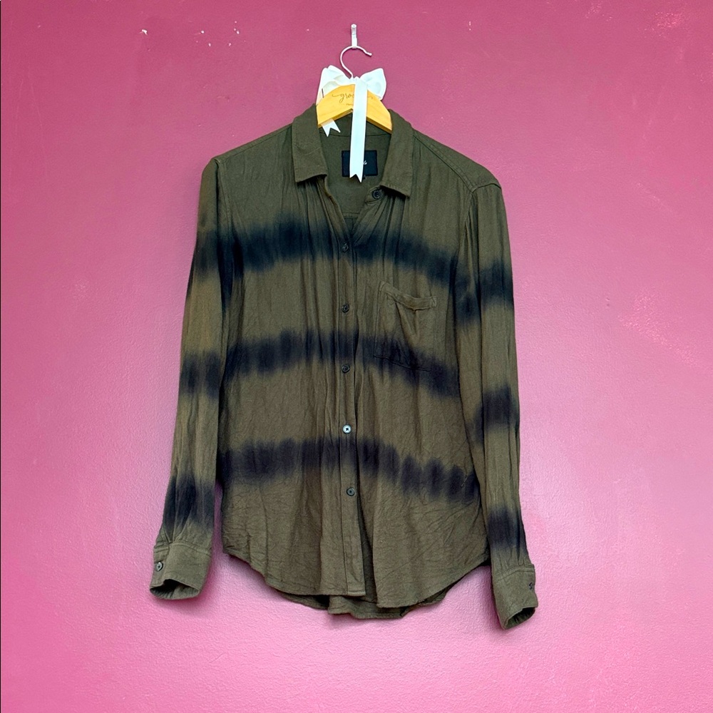 Rails Tie-dye button down
